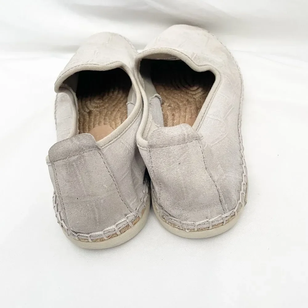 SeaVees Grey Ocean Park Espadrilles Grey Suede 7.5